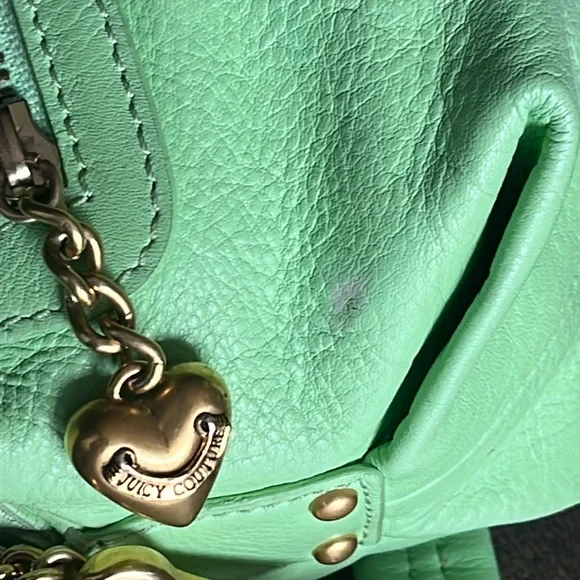 Vintage P&G Juicy Couture Leather Saddle Bag - Picture 14 of 17